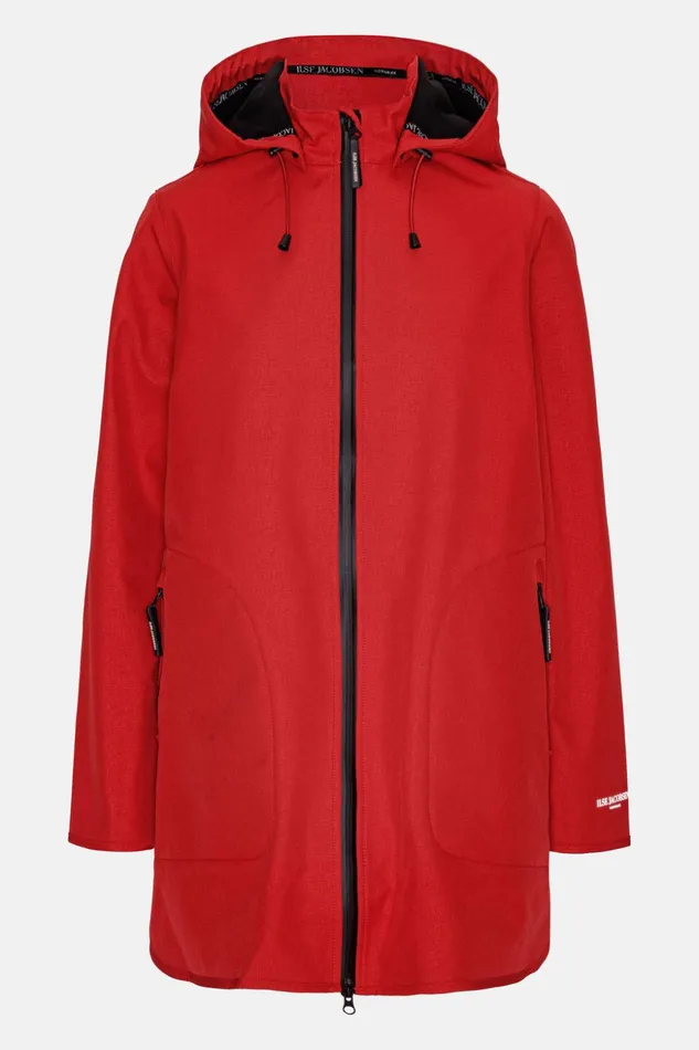 Women Ilse Jacobsen Raincoats Raincoat 8211 Fire