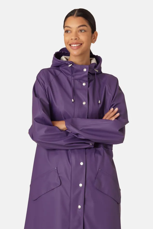 Women Ilse Jacobsen Raincoats Raincoat 8211 Purple Rain Women Ilse Jacobsen Raincoats Raincoat 8211 Purple Rain