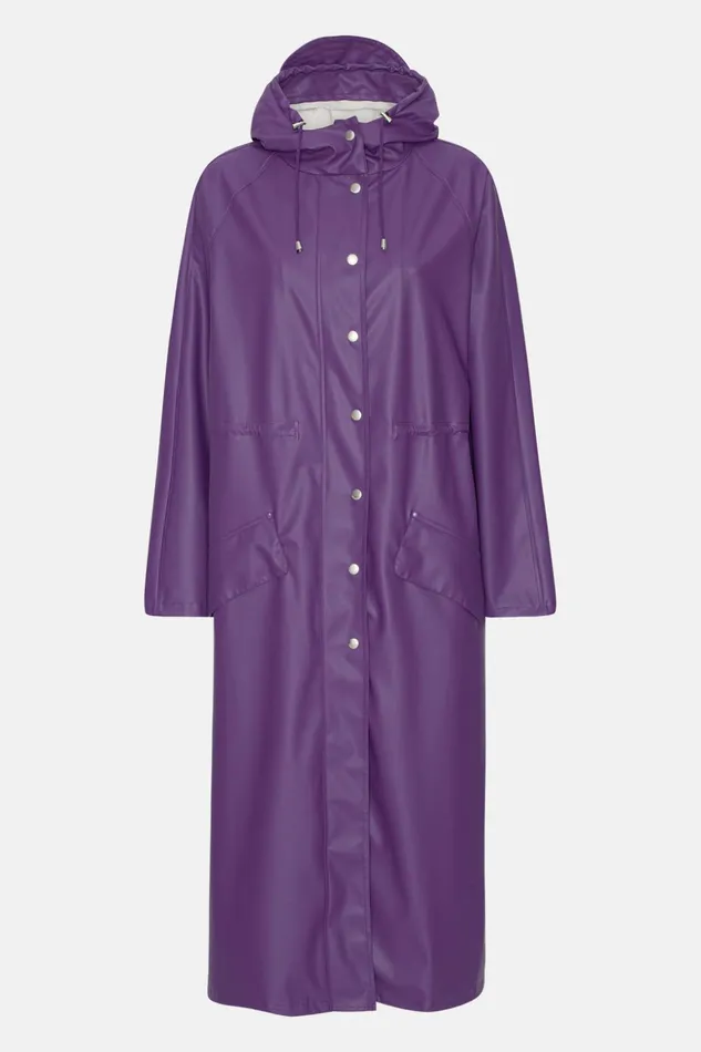 Women Ilse Jacobsen Raincoats Raincoat 8211 Purple Rain Women Ilse Jacobsen Raincoats Raincoat 8211 Purple Rain