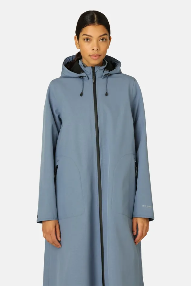 Women Ilse Jacobsen Raincoats Raincoat 8211 Winter Ocean Women Ilse Jacobsen Raincoats Raincoat 8211 Winter Ocean