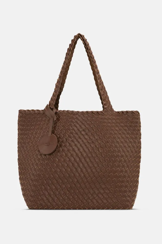 Women Ilse Jacobsen Tote Bags Tote Bag 8211 Bison Cashew