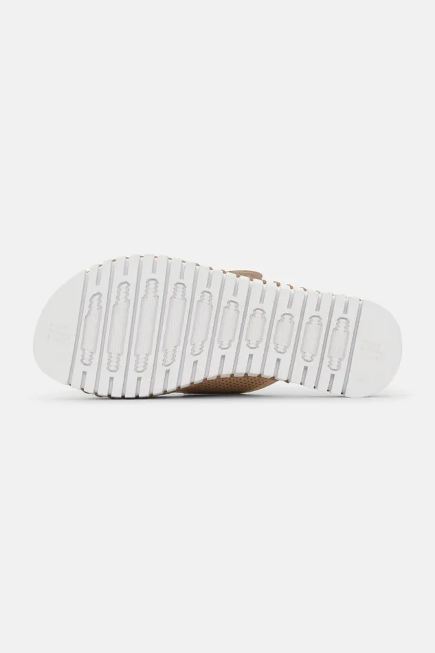 Women Ilse Jacobsen Tulip Flats Sandals 8211 Latte Women Ilse Jacobsen Tulip Flats Sandals 8211 Latte