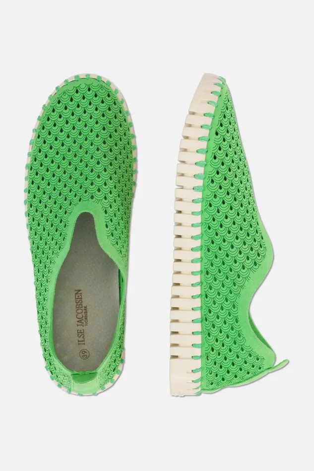 Women Ilse Jacobsen Tulip Flats Tulip SlipIn 8211 Bright Green Women Ilse Jacobsen Tulip Flats Tulip SlipIn 8211 Bright Green