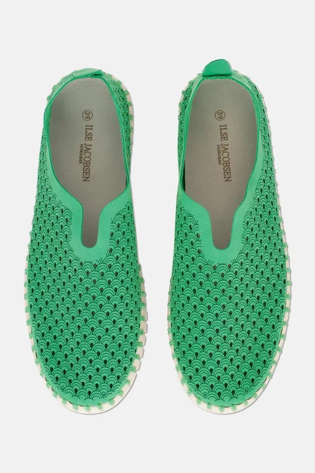 Women Ilse Jacobsen Tulip Flats Tulip SlipIn 8211 Fern Green Women Ilse Jacobsen Tulip Flats Tulip SlipIn 8211 Fern Green