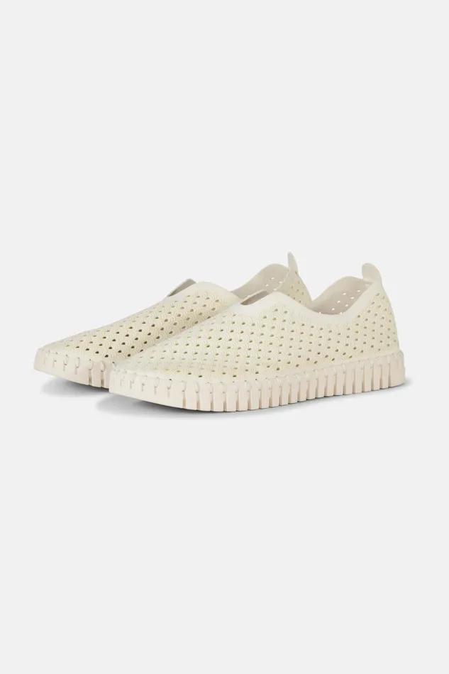 Women Ilse Jacobsen Tulip Flats Tulip SlipIn 8211 Milk Creme Women Ilse Jacobsen Tulip Flats Tulip SlipIn 8211 Milk Creme