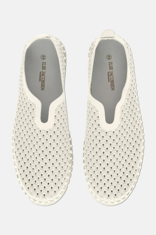 Women Ilse Jacobsen Tulip Flats Tulip SlipIn 8211 Milk Creme Women Ilse Jacobsen Tulip Flats Tulip SlipIn 8211 Milk Creme
