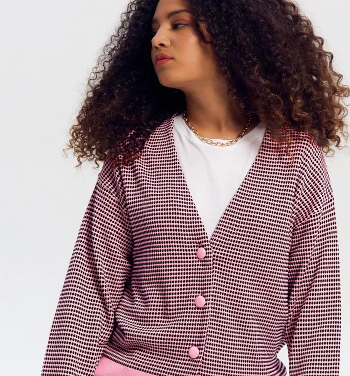 Women Jacquard Effect Cardigan 8211 Lilas Prints Promod Jumpers And Cardigans Women Jacquard Effect Cardigan 8211 Lilas Prints Promod Jumpers And Cardigans