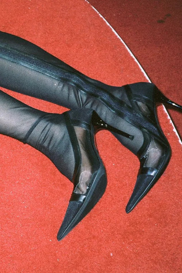 Women Jeffrey Campbell Knee High Stockings