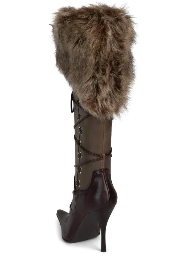 Women Jeffrey Campbell Knee High VerbierF
