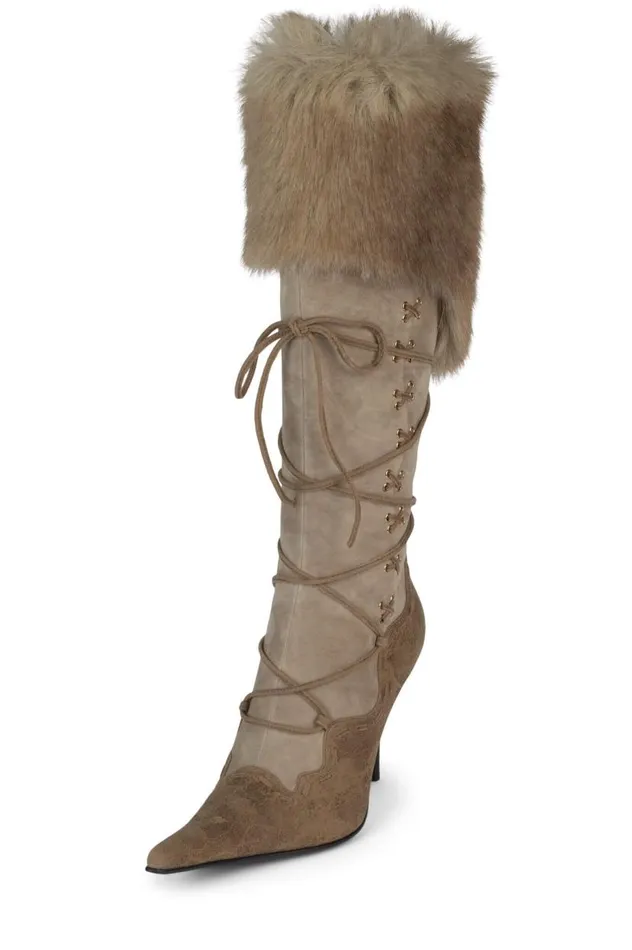 Women Jeffrey Campbell Knee High VerbierF