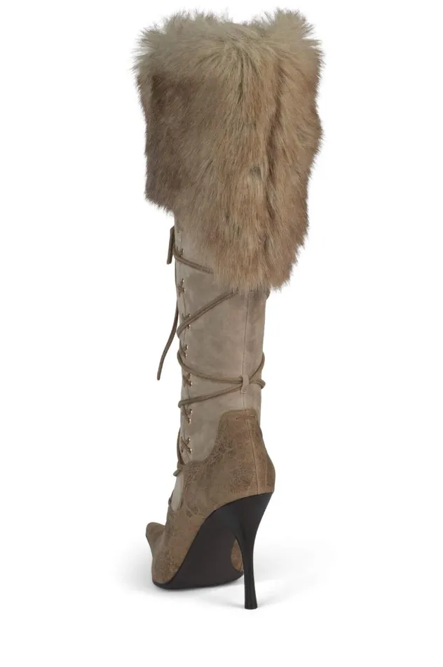 Women Jeffrey Campbell Knee High VerbierF