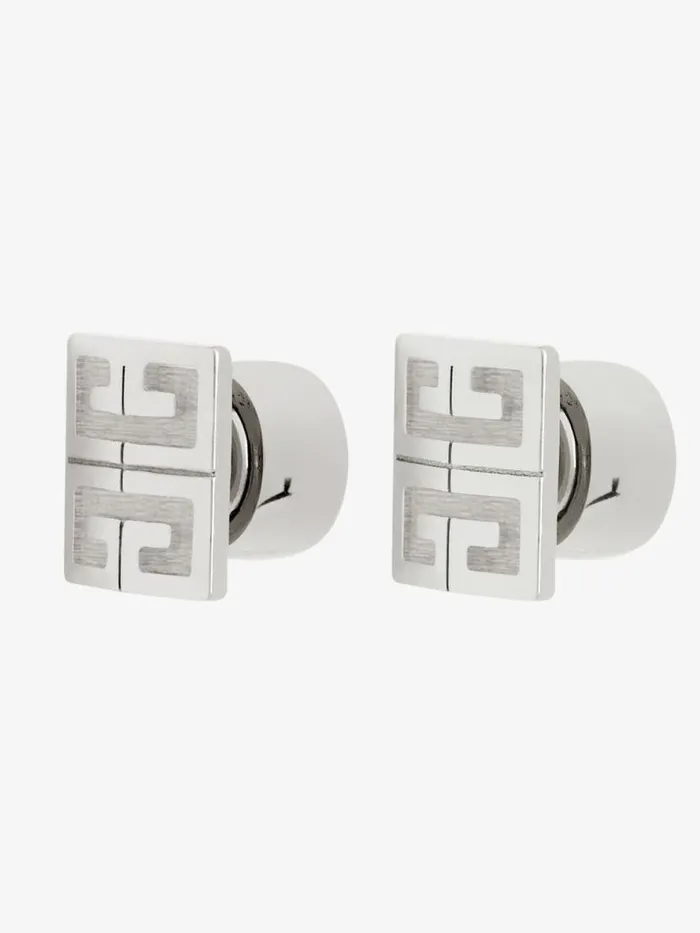 Women Jewelry Givenchy 4G Earrings In Metal Silvery Women Jewelry Givenchy 4G Earrings In Metal Silvery