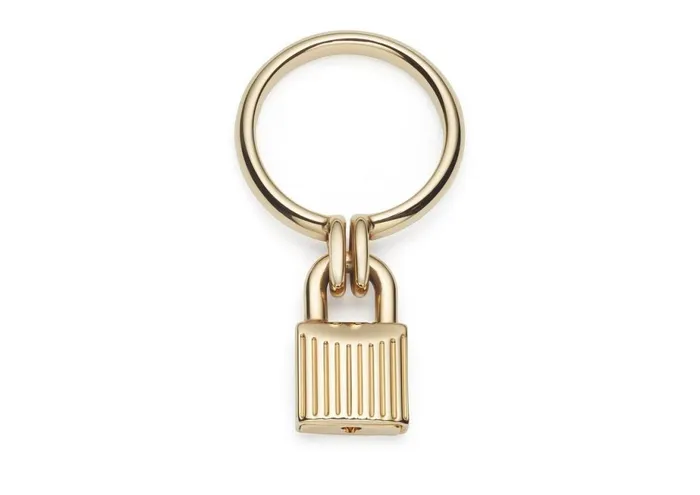 Women Jewelry Tom Ford Padlock Ring Gold