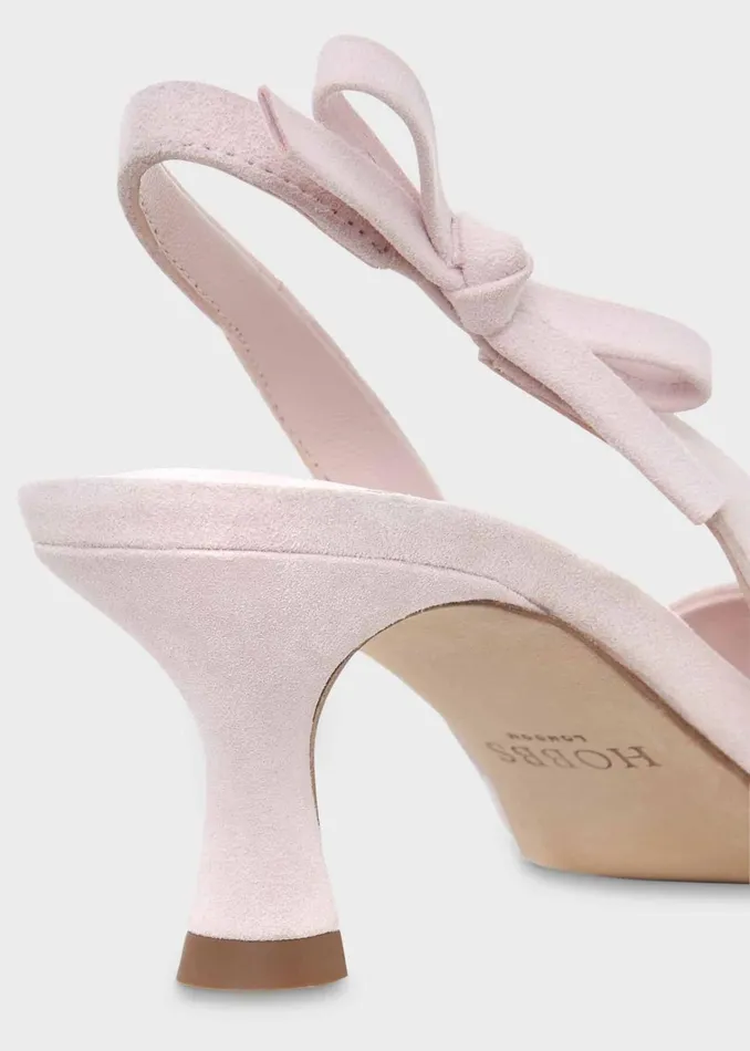 Women Julia Slingback Pale Pink Hobbs Heels