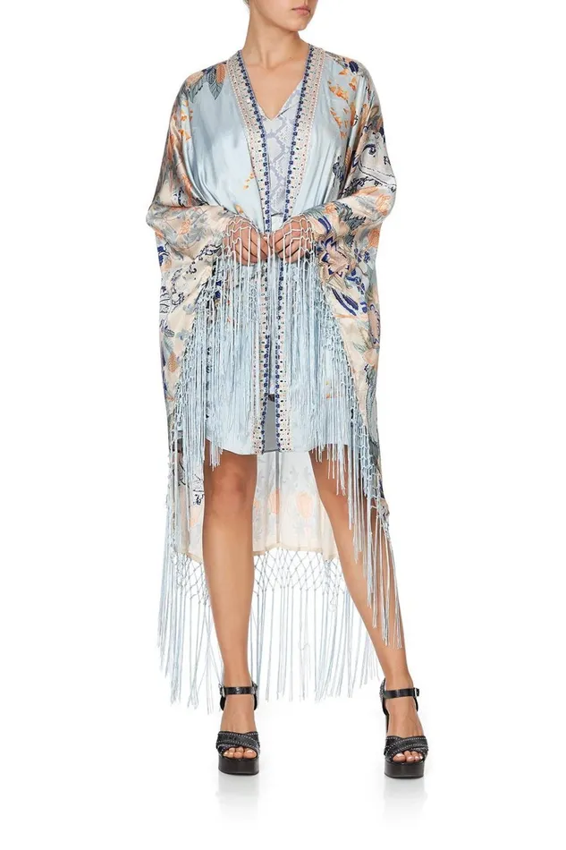 Women Kaftans and Coverups Camilla Draped HighLow Layer Fraser Fantasia