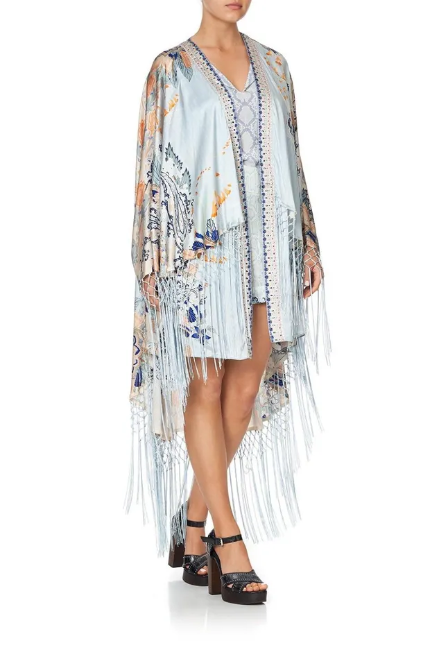 Women Kaftans and Coverups Camilla Draped HighLow Layer Fraser Fantasia