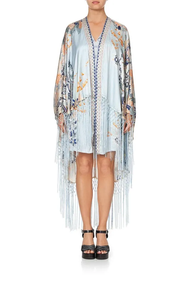 Women Kaftans and Coverups Camilla Draped HighLow Layer Fraser Fantasia
