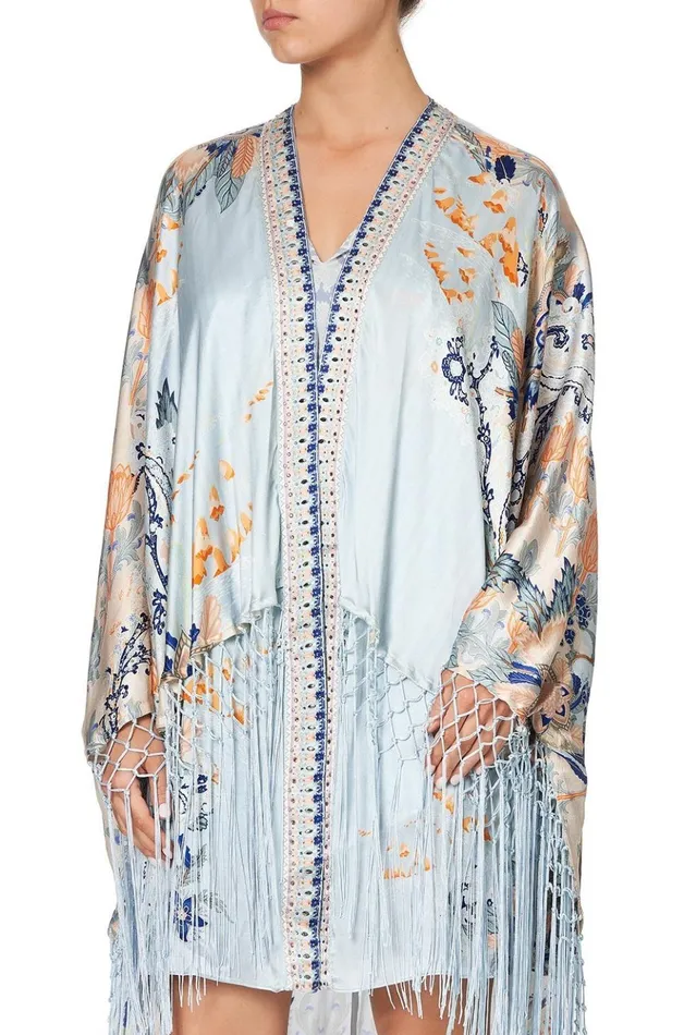 Women Kaftans and Coverups Camilla Draped HighLow Layer Fraser Fantasia