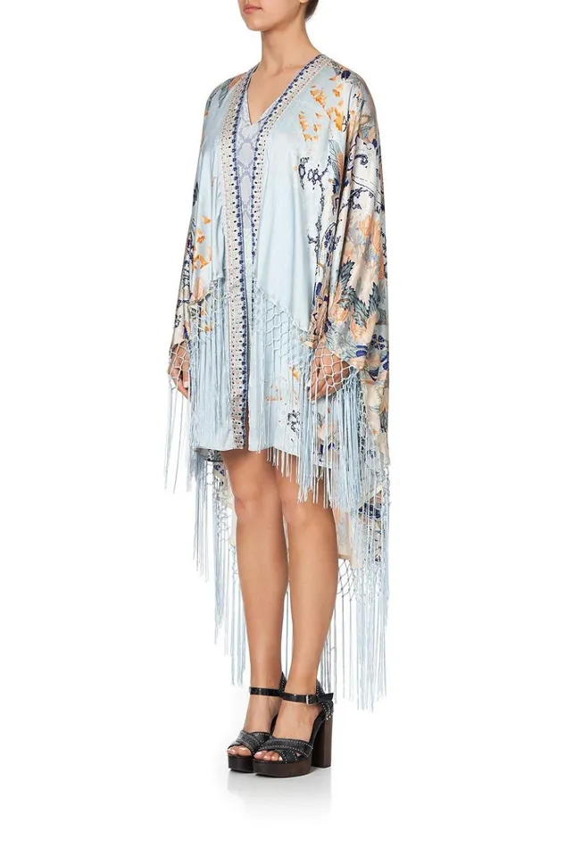 Women Kaftans and Coverups Camilla Draped HighLow Layer Fraser Fantasia