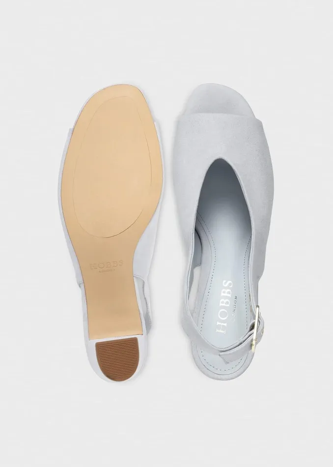 Women Kali Sandal Pale Blue Hobbs Heels