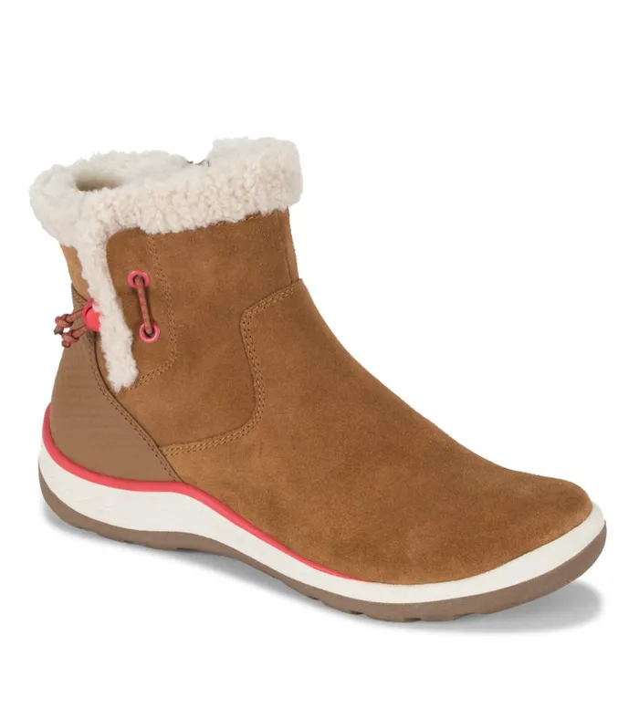 Women Kalina Cold Weather Bootie Cognac Suede Baretraps Cold Weather Boots