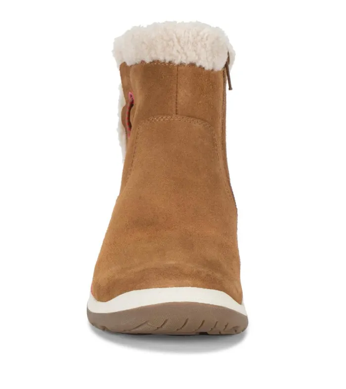 Women Kalina Cold Weather Bootie Cognac Suede Baretraps Cold Weather Boots