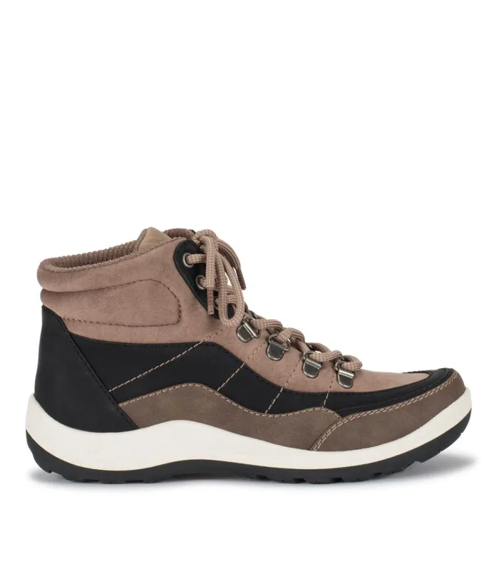 Women Kamber Lace Up Hiking Boot Taupe Multi Baretraps Booties