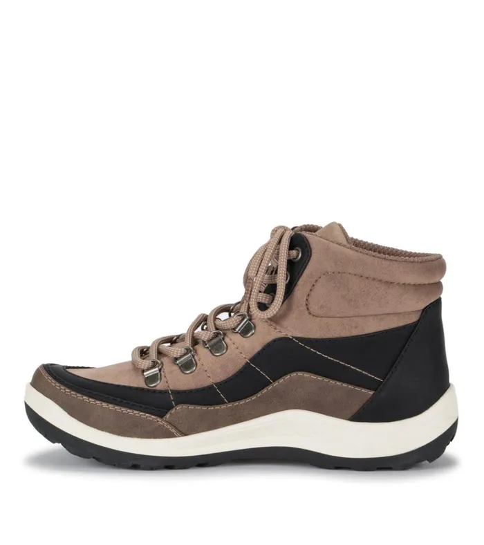 Women Kamber Lace Up Hiking Boot Taupe Multi Baretraps Booties