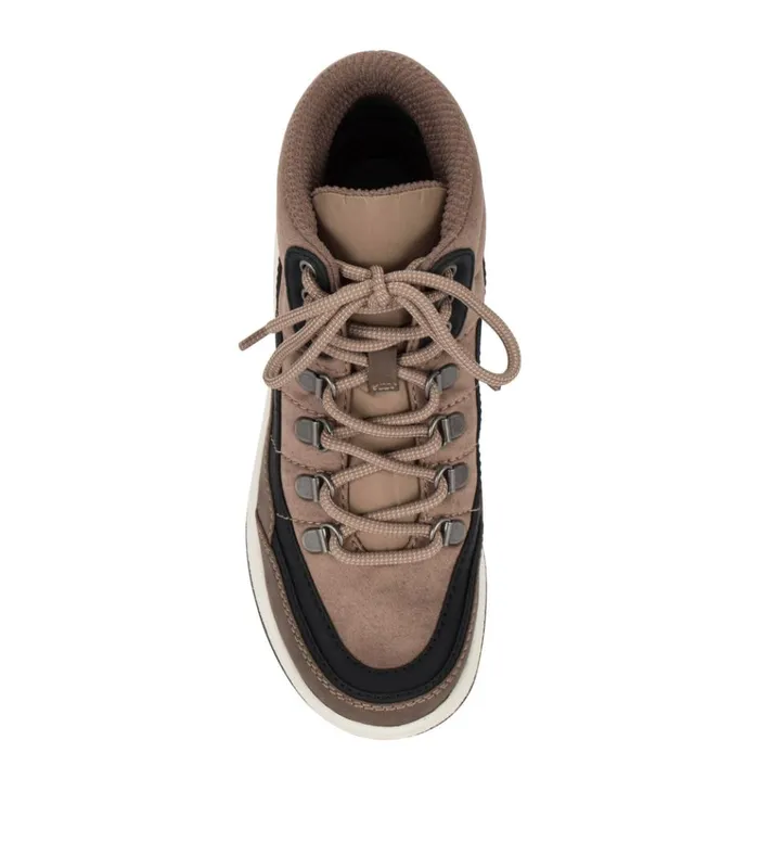 Women Kamber Lace Up Hiking Boot Taupe Multi Baretraps Booties