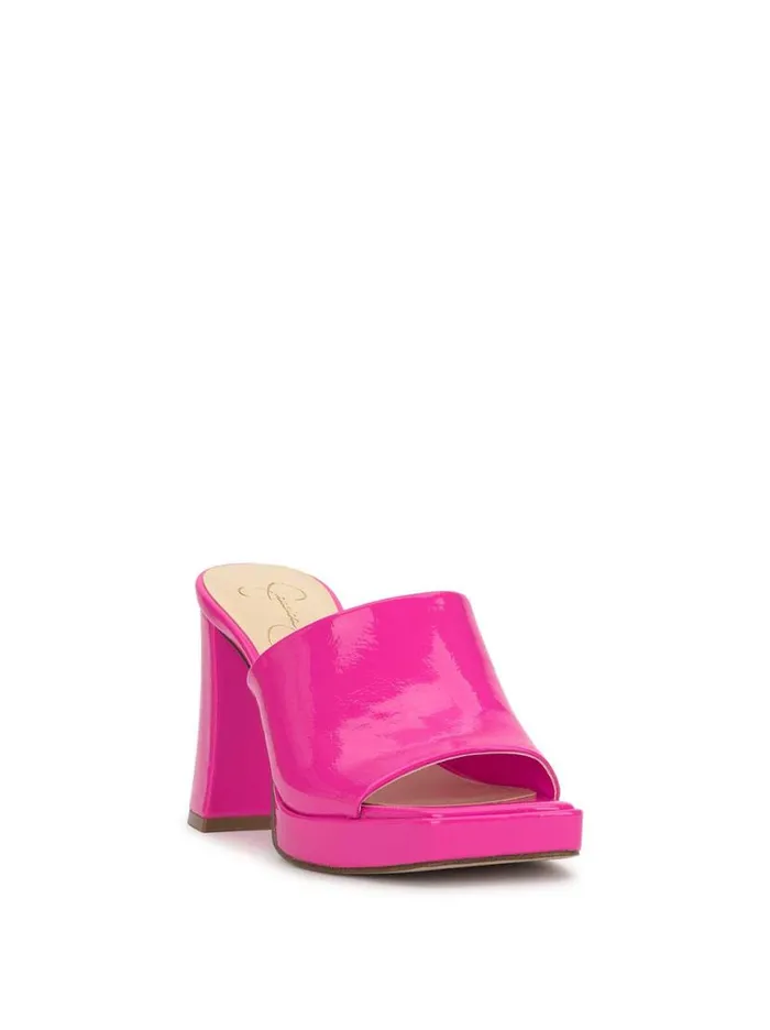 Women Kashet Mule Platform Sandal In Pink Jessica Simpson Platforms
