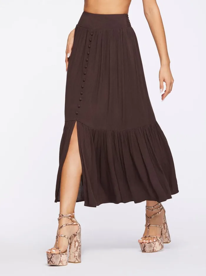Women Kelsie Skirt In Coffee Jessica Simpson Bottoms