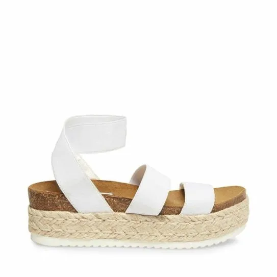 Women KIMMIE WHITE White Steve Madden Sandals