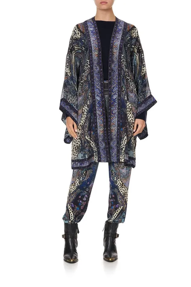 Women Kimonos Camilla Kimono With Tie Belt Festival Express