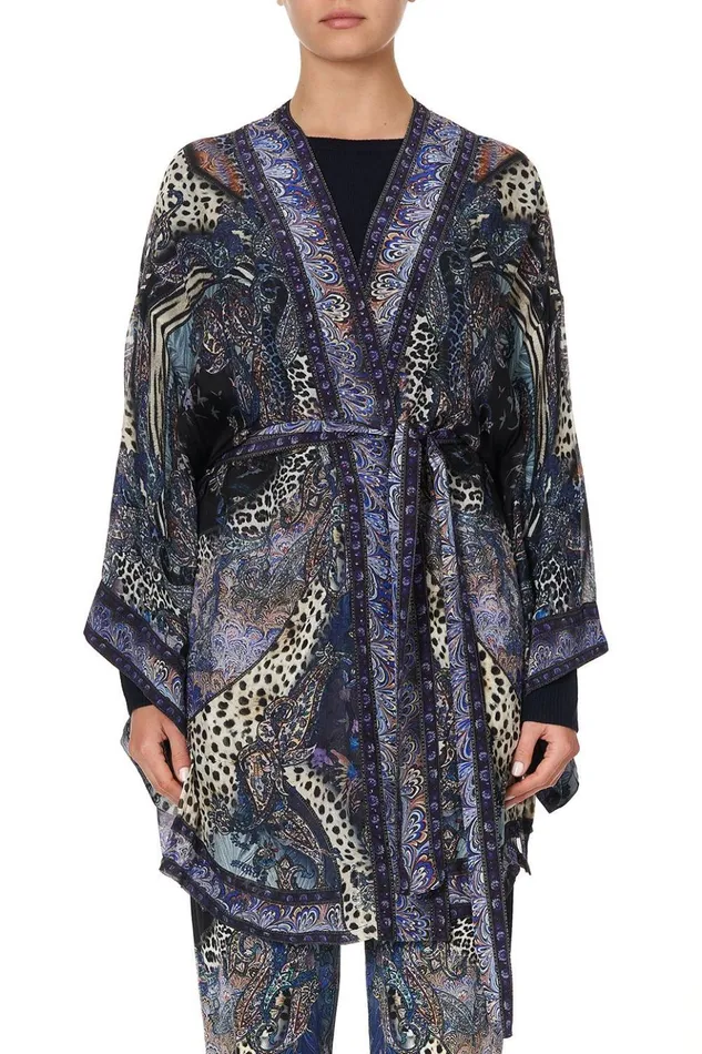 Women Kimonos Camilla Kimono With Tie Belt Festival Express