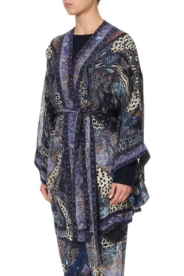 Women Kimonos Camilla Kimono With Tie Belt Festival Express