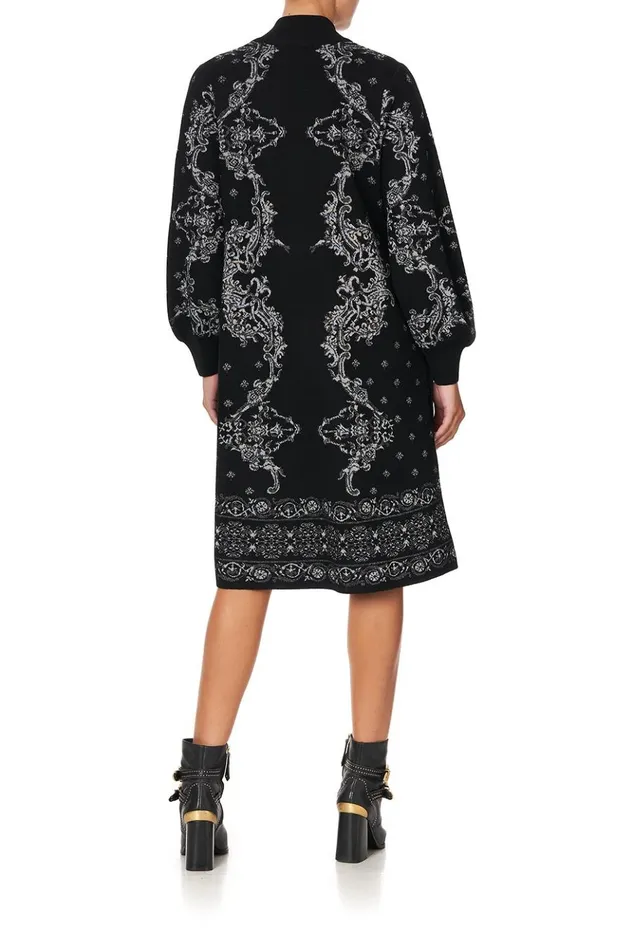 Women Knitwear Camilla ALine Coat Dust Her Off
