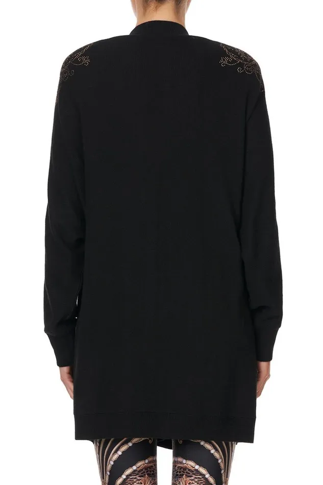 Women Knitwear Camilla Dolman Shoulder Pad Cardigan Studio 54