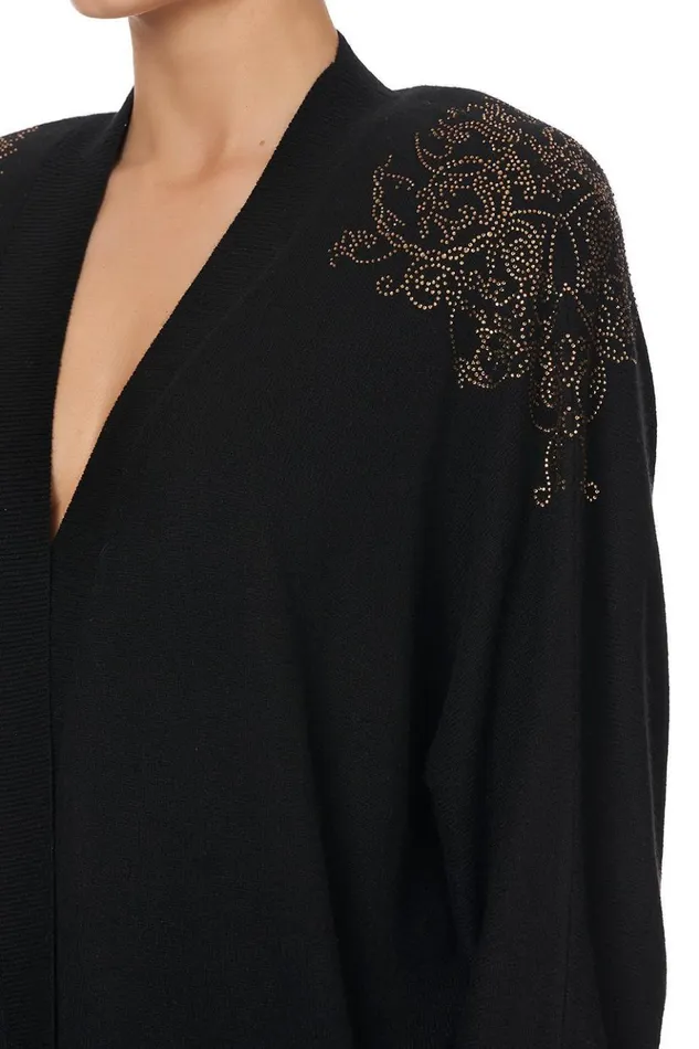 Women Knitwear Camilla Dolman Shoulder Pad Cardigan Studio 54