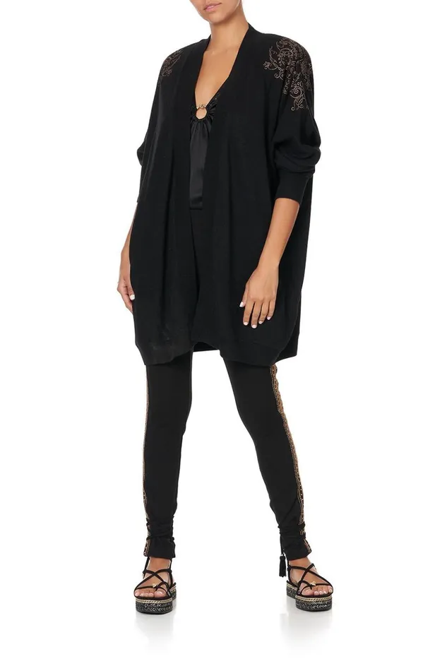 Women Knitwear Camilla Dolman Shoulder Pad Cardigan Studio 54
