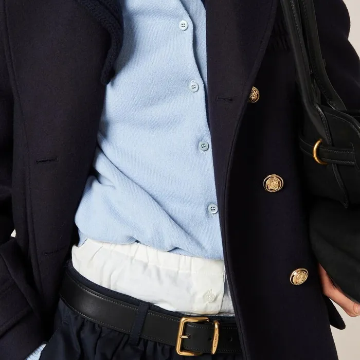 Women Knitwear Miu Miu Cashmere Knit Cardigan Sky Blue Women Knitwear Miu Miu Cashmere Knit Cardigan Sky Blue