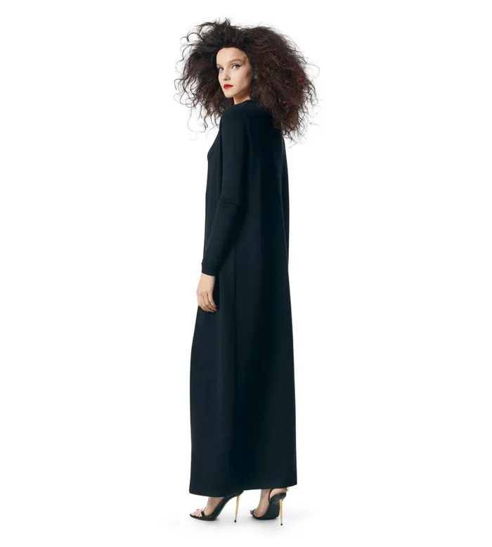 Women Knitwear Tom Ford Cashmere Silk Maxi Cardigan Black Women Knitwear Tom Ford Cashmere Silk Maxi Cardigan Black