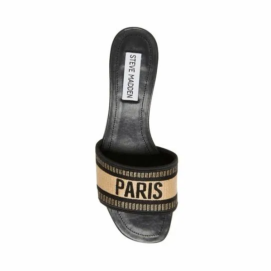 Women KNOXIE BLACK MULTI Black Multi Steve Madden Sandals Women KNOXIE BLACK MULTI Black Multi Steve Madden Sandals