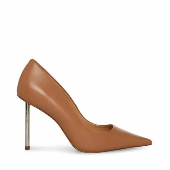 Women KRISTIE BLUSH LEATHER Blush Leather Steve Madden Heels