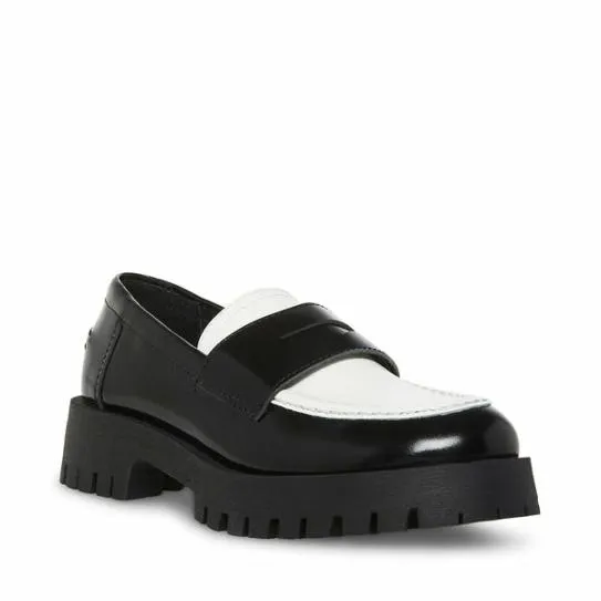 Women LAWRENCE BLACK MULTI Black Multi Steve Madden Loafers and Flats Women LAWRENCE BLACK MULTI Black Multi Steve Madden Loafers and Flats