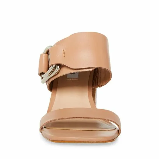 Women LEDA BROWN LEATHER Brown Leather Steve Madden Heels Women LEDA BROWN LEATHER Brown Leather Steve Madden Heels