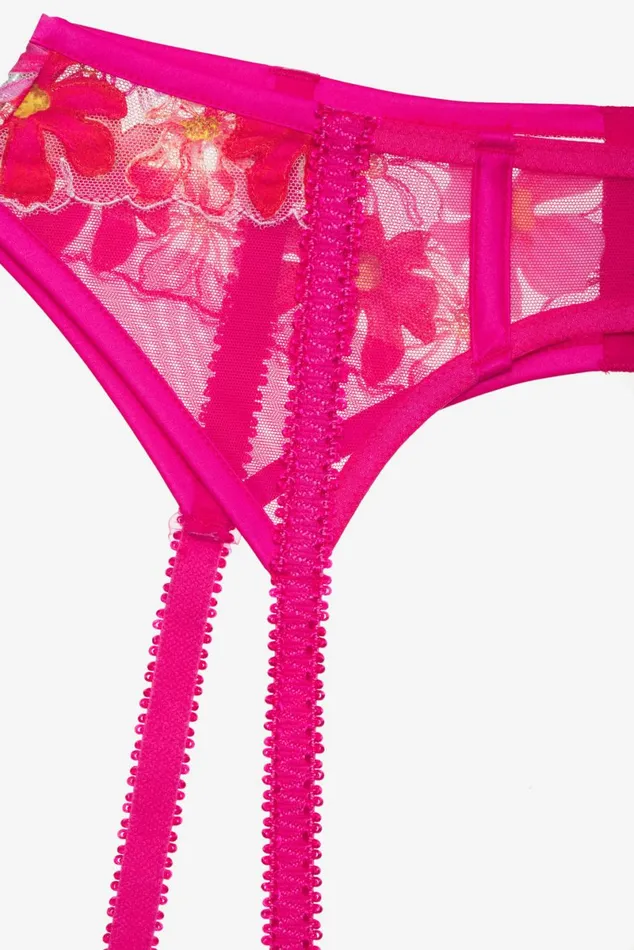 Women Lingerie For Love and Lemons Anemone Garter Belt Pink Women Lingerie For Love and Lemons Anemone Garter Belt Pink