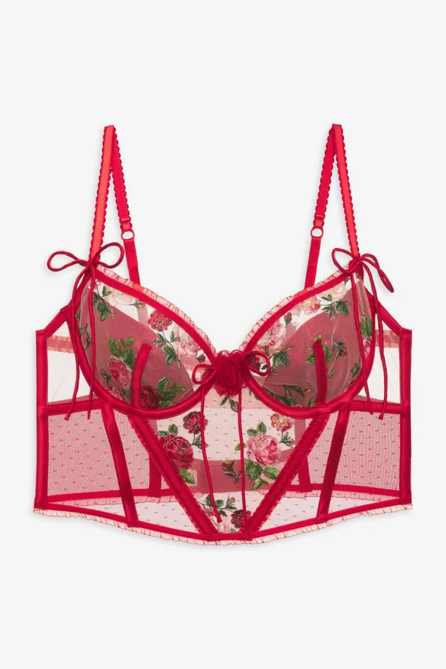 Women Lingerie For Love and Lemons Anika Bustier Red Women Lingerie For Love and Lemons Anika Bustier Red