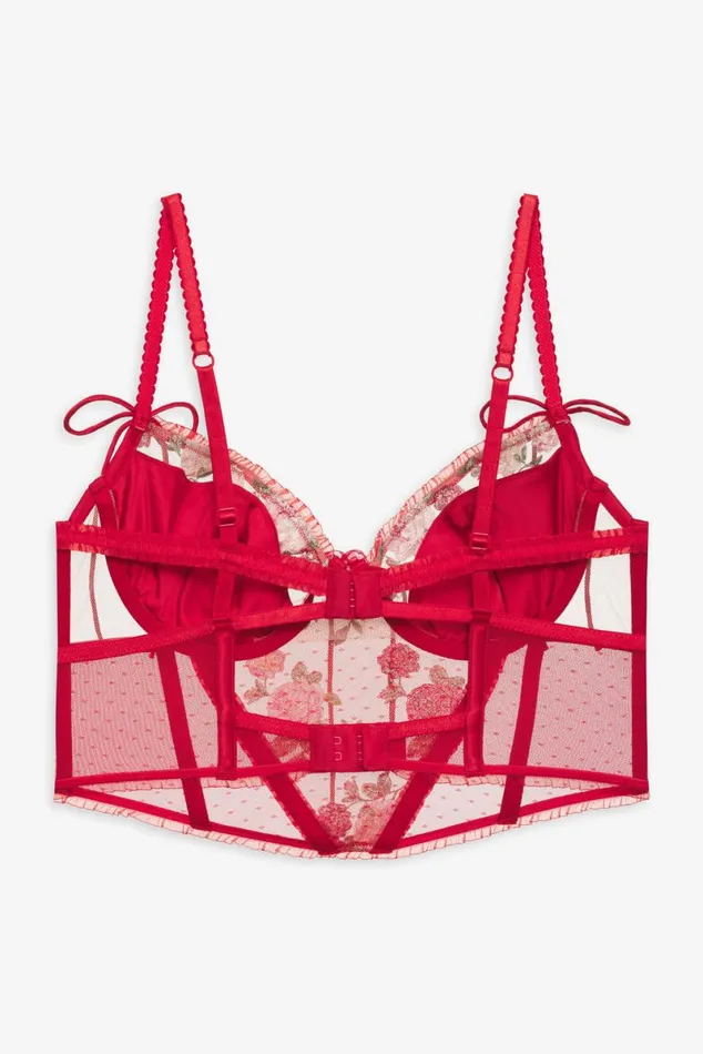Women Lingerie For Love and Lemons Anika Bustier Red Women Lingerie For Love and Lemons Anika Bustier Red