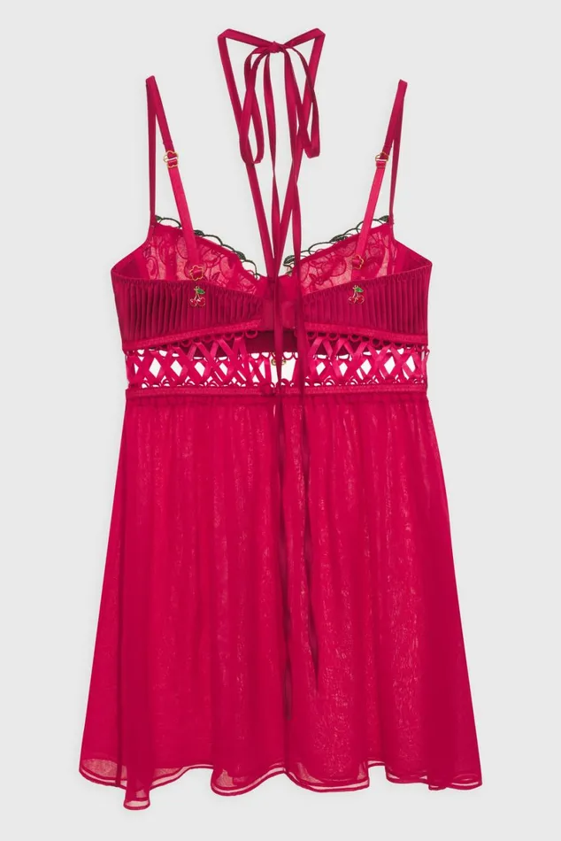 Women Lingerie For Love and Lemons Cherie Slip Dress Red Women Lingerie For Love and Lemons Cherie Slip Dress Red