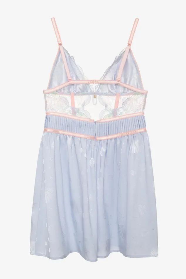 Women Lingerie For Love and Lemons High Tide Slip Dress Blue Women Lingerie For Love and Lemons High Tide Slip Dress Blue